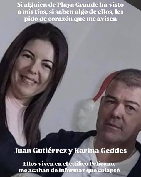 Foto de Juan Gutierrez y Karina Geddes