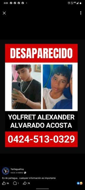 Foto de Yolfret Alexander Alvarado Acosta