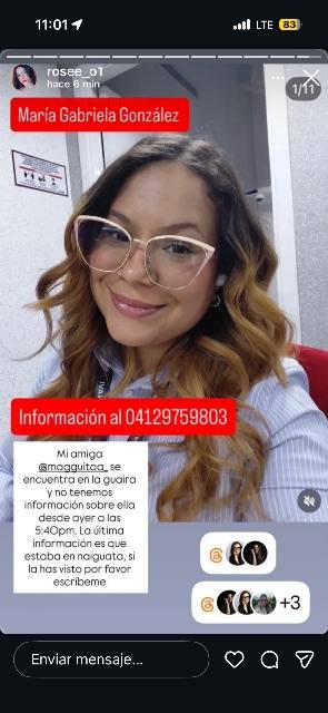 Foto de Maria Gabriela Gonzalez