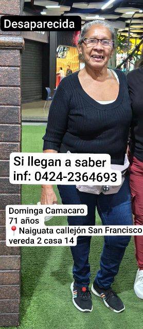 Foto de Dominga Camacaro