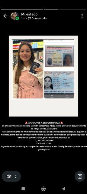 Foto de Dairith Sofía Páez Maza