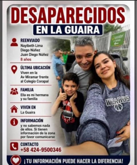 Foto de Nayi, Diego y Juan Diego