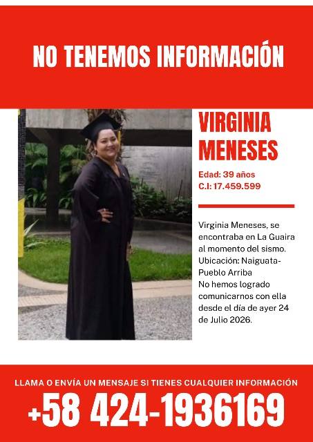 Foto de Virginia Meneses