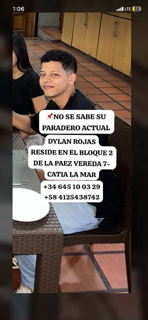 Foto de Dylan Rojas