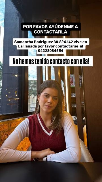 Foto de Samantha Rodríguez