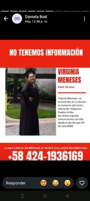 Foto de Virginia Meneses