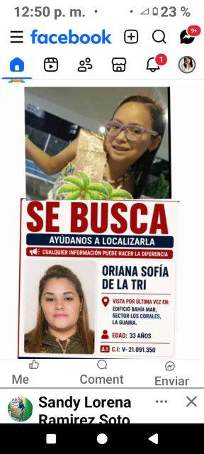 Foto de Oriana Hernández