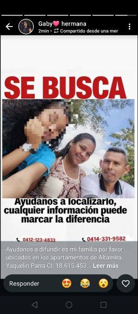 Foto de Yakeline Parra y seistres Reyesp
