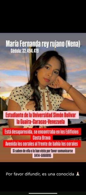 Foto de María Fernanda rey rujano