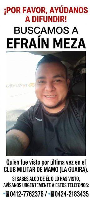 Foto de Efraín meza