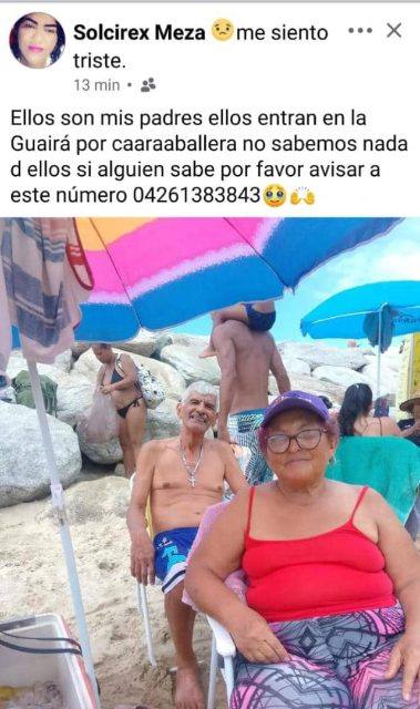 Foto de Janet ahumada y Vicente coronil