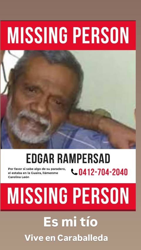 Foto de Edgar Leonardo Rampersad Bello