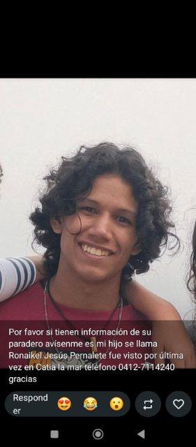 Foto de Ronaikel pernalete