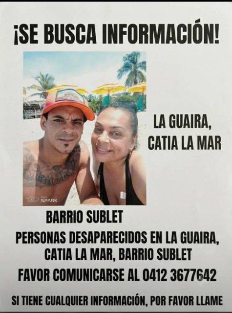 Foto de Wilfredo Velázquez y Melida Castellano