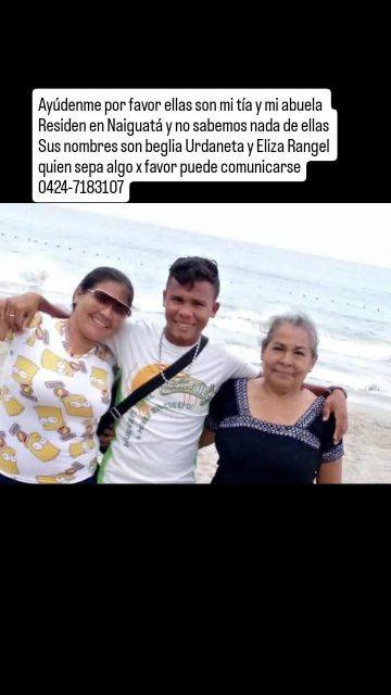 Foto de Beglia Urdaneta y Eliza Rangel
