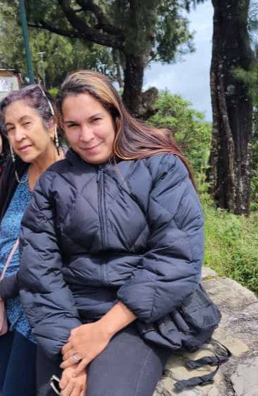 Foto de Miriam Sandoval y génesis angulo