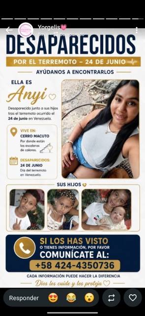 Foto de Anyi y sus hijos