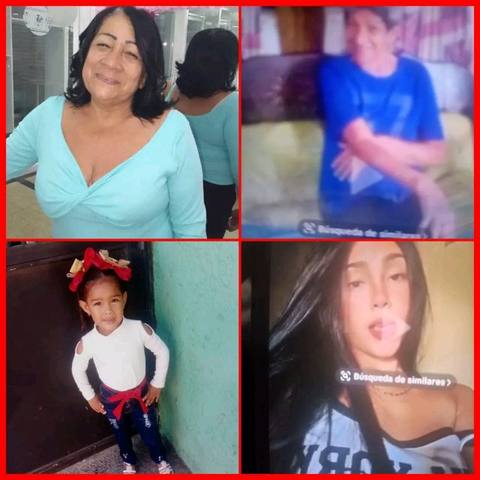 Foto de Ligia altuve, LizMaria altuve, Wilianyelis romero y ingrid