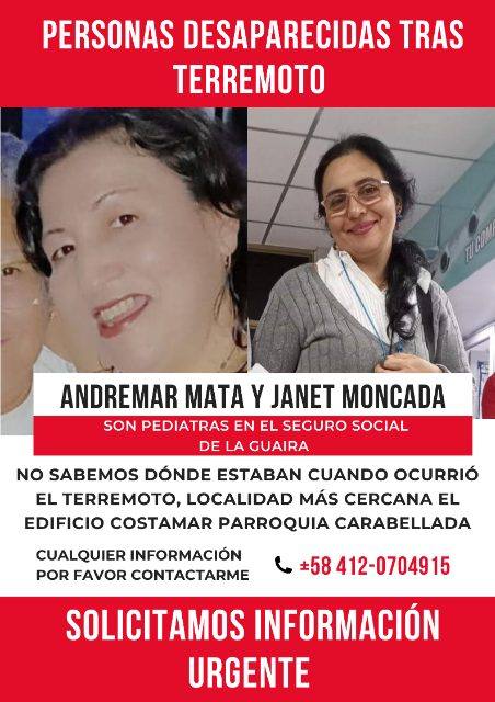 Foto de Andremar Mata y Janet Moncada