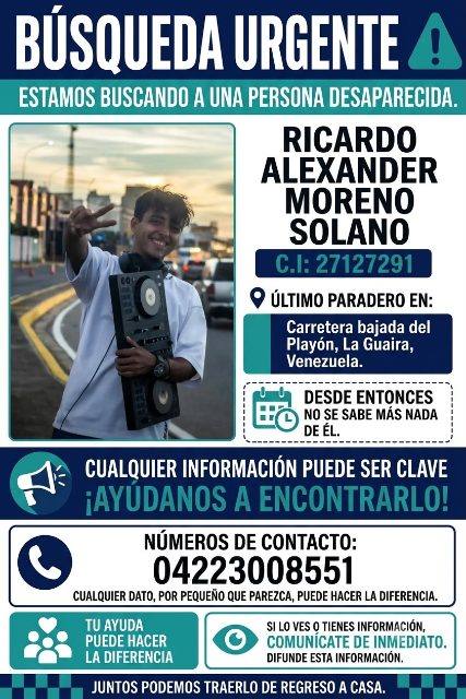 Foto de Ricardo Alexander Moreno Solano