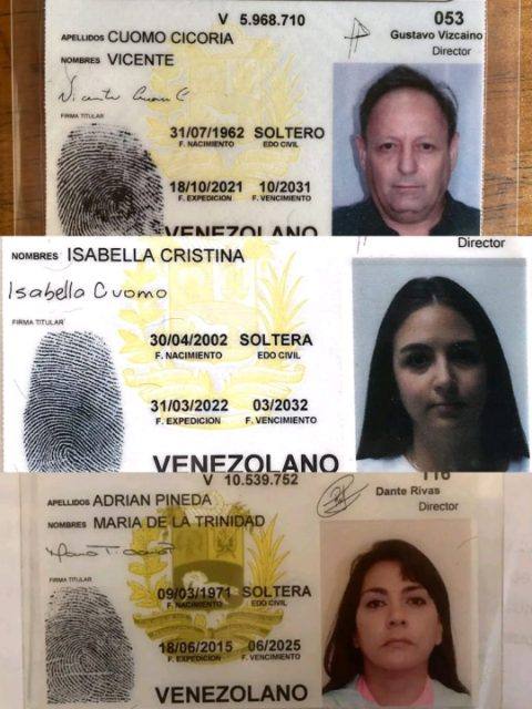 Foto de vicente cuomo, isabella cristina cuomo, maria de la trinidad adrian pineda