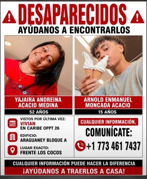Foto de Yajaira y Emanuel Acacio