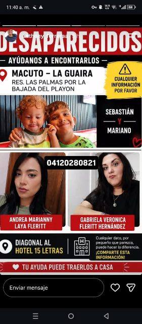 Foto de Gabriela fleritt y Andrea Ayala