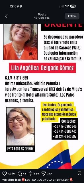 Foto de Lila angelica Delgado gomez