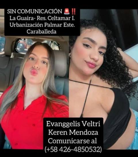Foto de Keren Mendoza y Evangelis Ángulo