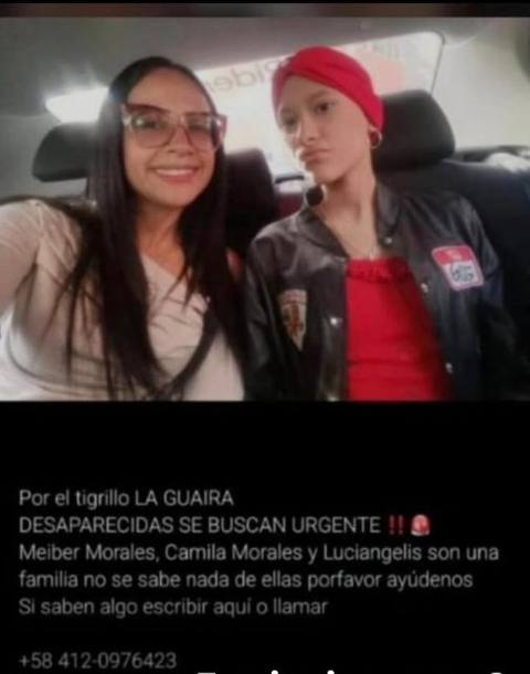 Foto de Meiber morales .lucianyeli toro. Camila toro