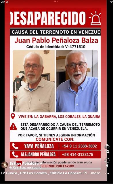 Foto de Juan Pablo Peñaloza Balza