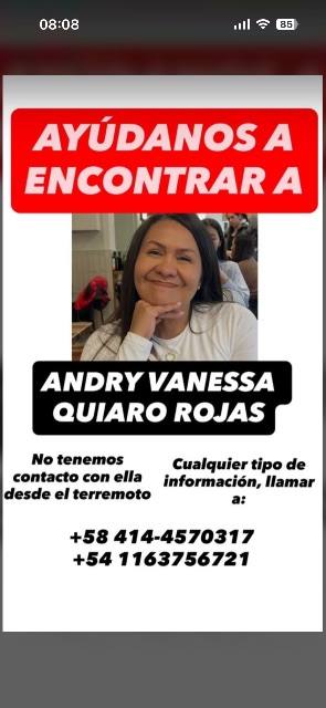 Foto de Andry Vanessa Quiaro Rojas