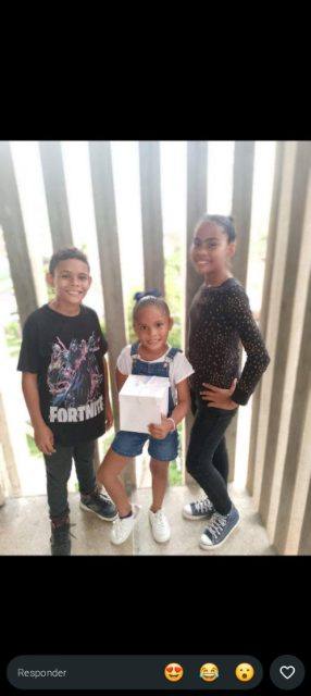 Foto de Yonaibet, Amarantha y Alana Peroza Flores
