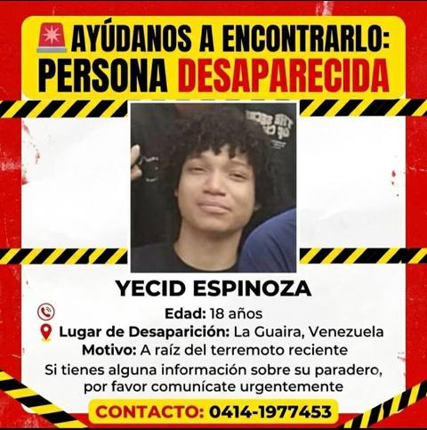 Foto de Yecid Alberto Espinosa Izaguirre