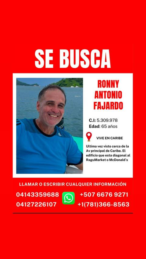 Foto de Ronny Antonio Fajardo
