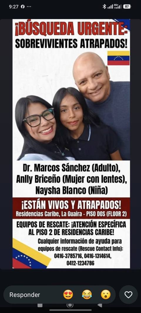 Foto de Dr. Marcos Sánchez, Anlly Briceño, Naysha Blanco