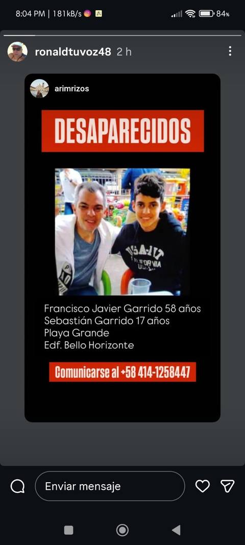 Foto de Francisco Javier Garrido Torrealba y Sebastián Garrido