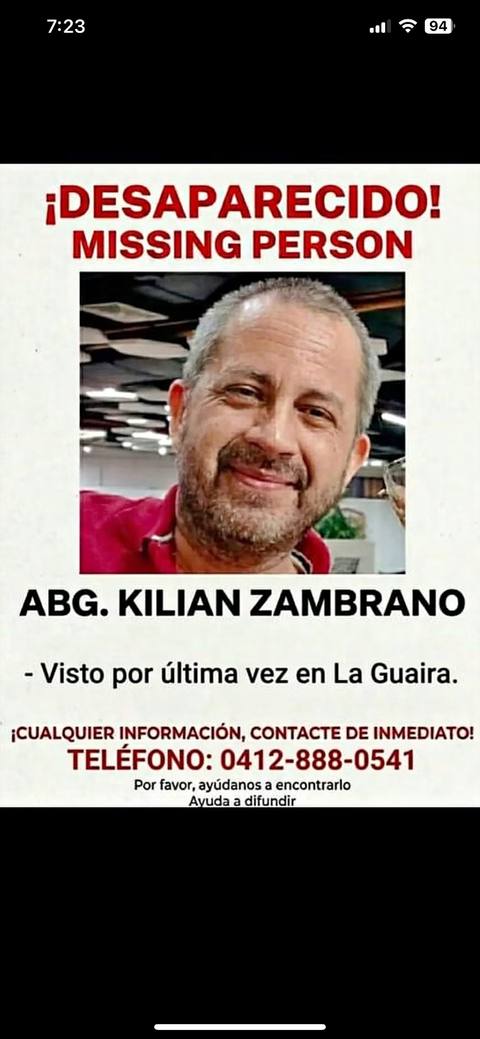 Foto de Kilian Zambrano