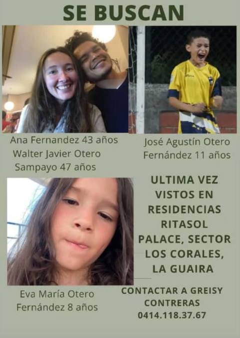 Foto de Ana Fernandez, Walter Javier Otero Sampayo, José Agustín Otero Fernández, Eva María Otero Fernández