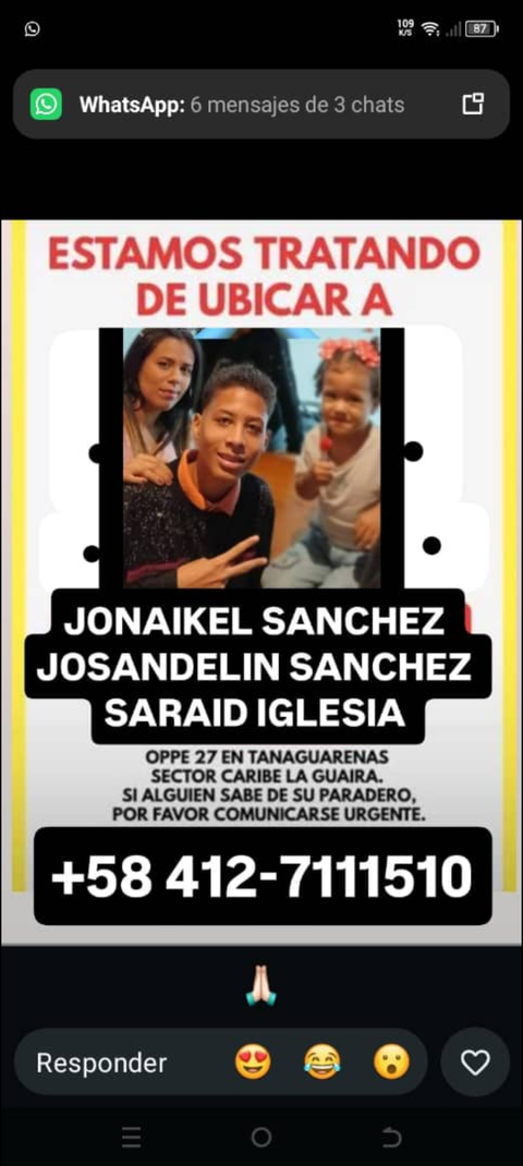 Foto de Jonaikel Sánchez, Josandelin Sánchez, Saraid Iglesia