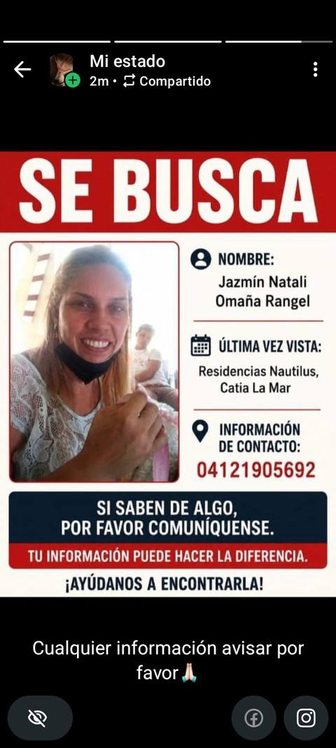 Foto de Jasmin Natali Omaña de Silva