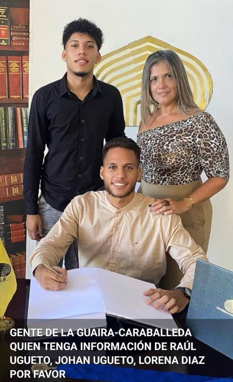 Foto de Raul ugueto - Johan Ugueto - Lorena Diaz