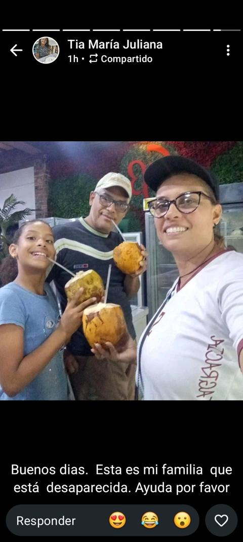 Foto de Yasmin Nathaly Omaña de Silva