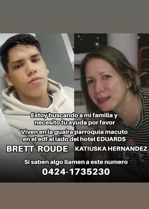 Foto de Brett Roude y Katiusca Hernández