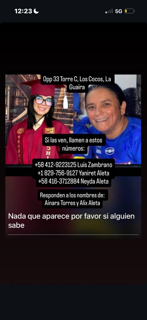 Foto de Alix Aleta y Ainara Torres