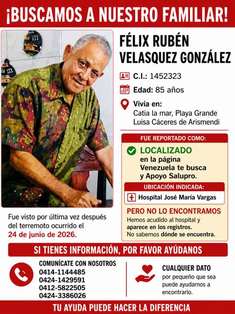 Foto de Félix Rubén Velasquez González