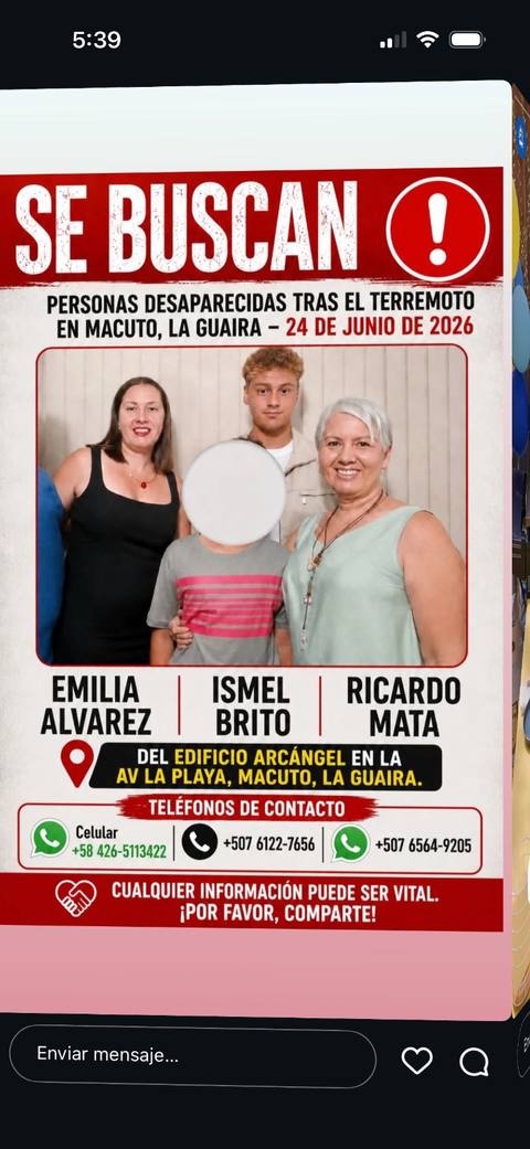 Foto de Ismel Brito, Ricardo Mata, Emilia Álvarez