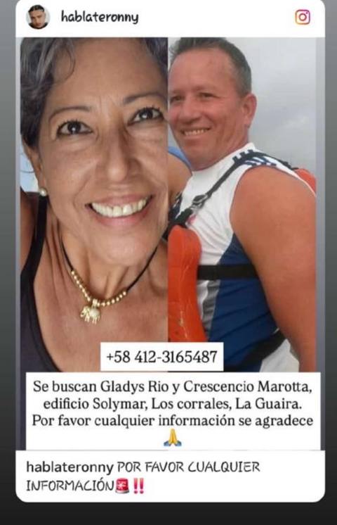 Foto de Gladys Rio y Crecencio Marotta