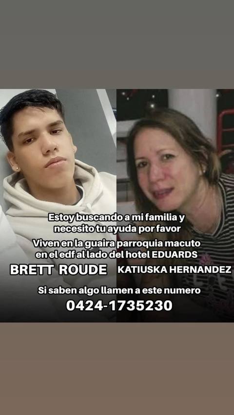 Foto de Katiusca Hernández y Brett Roude