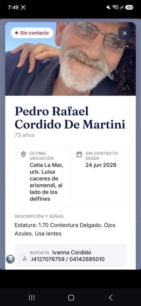 Foto de Pedro Rafael Cordido De Martini